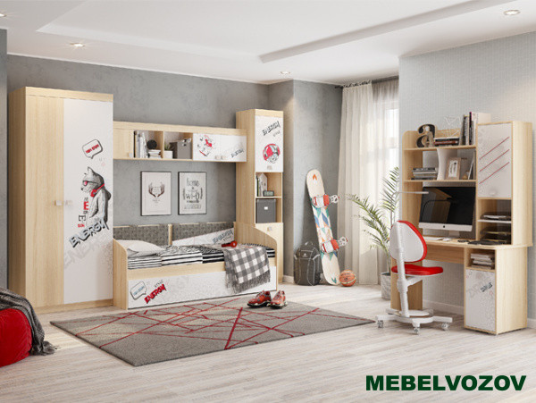 Шкаф комбинированный Энерджи от компании Мебельвозов в Нижнем Новгороде