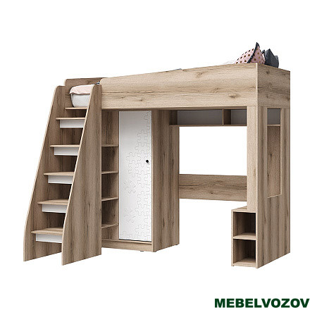 КИВИ КР-02 Кровать-чердак детальное изображение от магазина mebelvozov.ru в Нижнем Новгороде