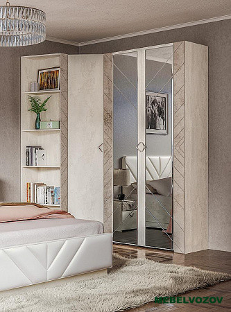 Амели Шкаф для одежды 13.133 от компании Мебельвозов в Нижнем Новгороде