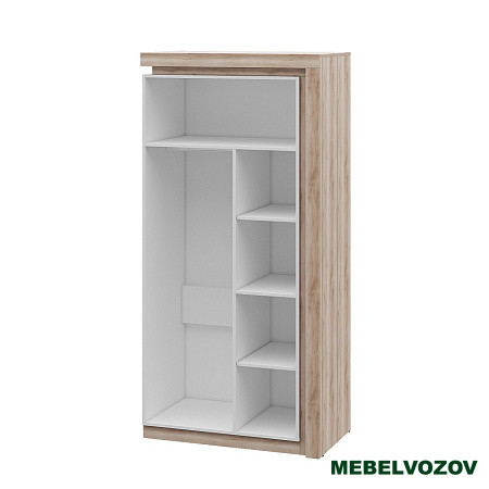 Шкаф двухдверный для одежды Люмен 24 от компании Мебельвозов в Нижнем Новгороде