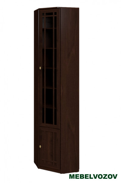 Шкаф для книг Орех Шоколадный Sherlock 33 (библиотека)  - фото от компании Мебельвозов Шкаф для книг Орех Шоколадный Sherlock 33 (библиотека)  от компании Мебельвозов
