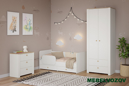Модульная детская Джастин. Комплект 1 детальное изображение от магазина mebelvozov.ru в Нижнем Новгороде
