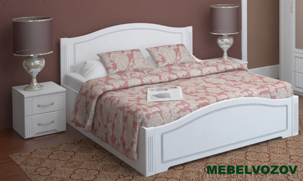 фото Кровать 19 "Виктория" 180*200 см с латами, без матраса от магазина Мебельвозов в Нижнем Новгороде Кровать 19 "Виктория" 180*200 см с латами, без матраса от магазина Мебельвозов в Нижнем Новгороде