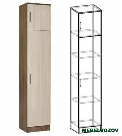 МАШЕНЬКА ПН 204 пенал от компании Мебельвозов в Нижнем Новгороде