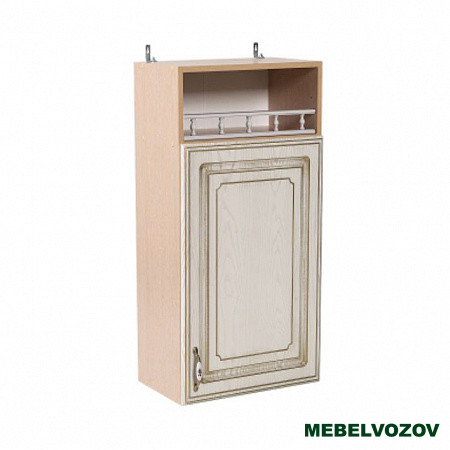 Шкаф навесной с открытой полкой 450 Анжелика (высота 920) фото от Мебельвозов в Нижнем Новгороде