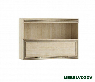 Полка навесная ЛН-3 Ливорно (дуб сонома) фото от Мебельвозов в Нижнем Новгороде
