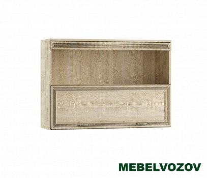 Полка навесная ЛН-3 Ливорно (дуб сонома) фото от Мебельвозов в Нижнем Новгороде