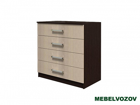 Комод 850 мм Молодежная комната "Фиеста" (Венге) от магазина Мебельвозов в Нижнем Новгороде