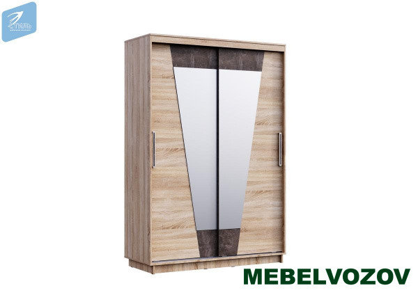 Шкаф-купе Санремо - фото от компании Мебельвозов в Нижнем Новгороде Шкаф-купе Санремо от компании Мебельвозов в Нижнем Новгороде