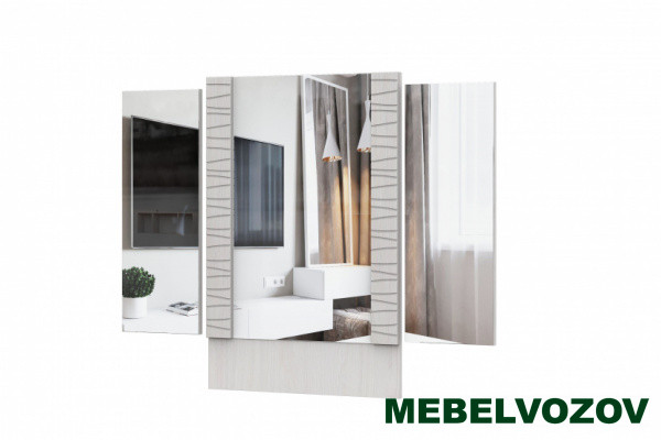 "Гамма 20" Стол туалетный Серия №4 + "Гамма 20" Зеркало (стол туалетный) Серия №4 от магазина Мебельвозов в Нижнем Новгороде