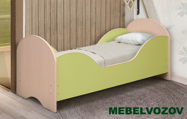 Кровать детская Малышка №7 700*1400 детальное изображение от магазина mebelvozov.ru в Нижнем Новгороде