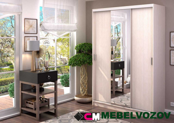 Шкаф-купе Альянс 1,5 м от компании Мебельвозов в Нижнем Новгороде