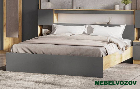 Кровать с проложками 140х200, Вена КР 102 от магазина Мебельвозов в Нижнем Новгороде