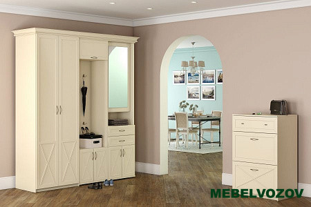 Модульная прихожая Бэль. Комплект 1 от магазина Мебельвозов в Нижнем Новгороде