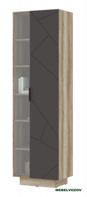 ДАЛЛАС ПН 01 Пенал закрытый со стеклом от компании Мебельвозов в Нижнем Новгороде