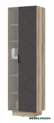 ДАЛЛАС ПН 01 Пенал закрытый со стеклом от компании Мебельвозов в Нижнем Новгороде