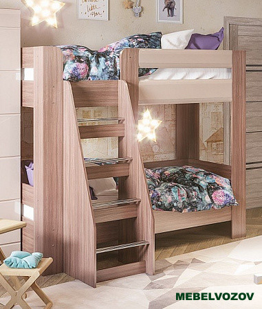 Кровать двухъярусная Симба детальное изображение от магазина mebelvozov.ru в Нижнем Новгороде