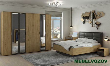 Шкаф четырехдверный Бруно -01  от компании Мебельвозов в Нижнем Новгороде