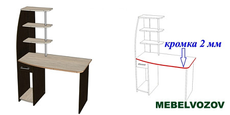 Компьютерный стол Скай от магазина Мебельвозов в Нижнем Новгороде