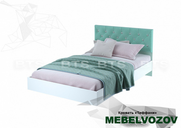 Кровать Тиффани КР-09 детальное изображение от магазина mebelvozov.ru в Нижнем Новгороде
