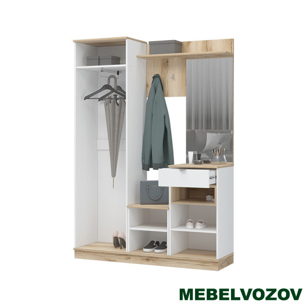 Прихожая ЮККИ. Комплект 1 от магазина Мебельвозов в Нижнем Новгороде