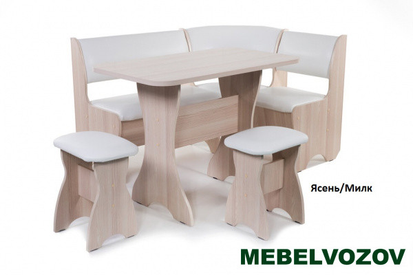 Кухонный Уголок Тюльпан Венге/Крем  от магазина Мебельвозов в Нижнем Новгороде