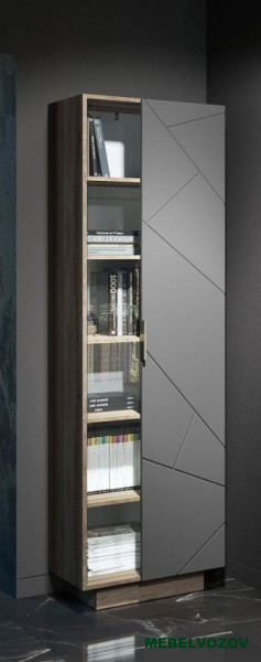 ДАЛЛАС ПН 01 Пенал закрытый со стеклом от компании Мебельвозов в Нижнем Новгороде