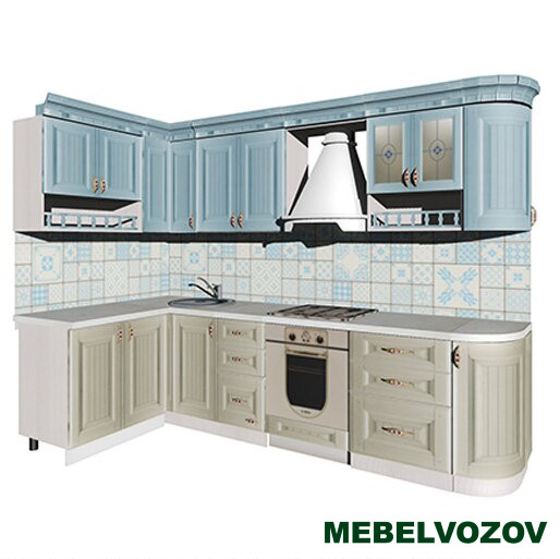 Модульная кухня Кантри 1400/2920 от магазина Мебельвозов в Нижнем Новгороде