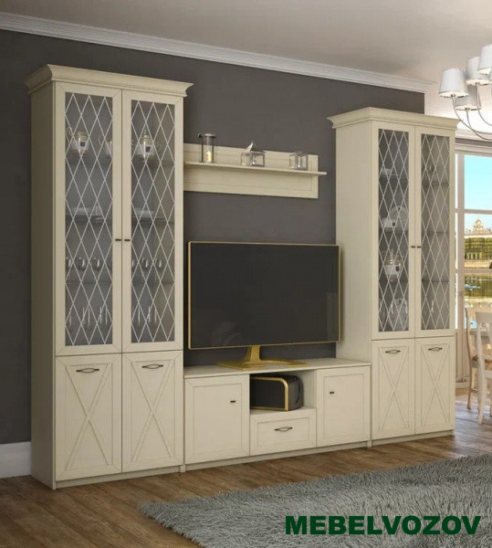 Стенку в гостиную Бэль. Комплект 1 - фото от Mebelvozov в Нижнем Новгороде Стенку в гостиную Бэль. Комплект 1 от Mebelvozov в Нижнем Новгороде