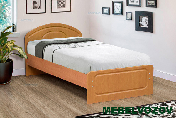 Кровать "Венеция 1" 800 МДФ матовый от магазина Мебельвозов в Нижнем Новгороде
