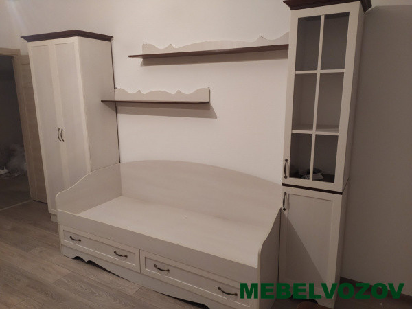 Новая картинка полка в детскую латте 90-02 фабрики Атлант от Мебельвозов в Нижнем Новгороде