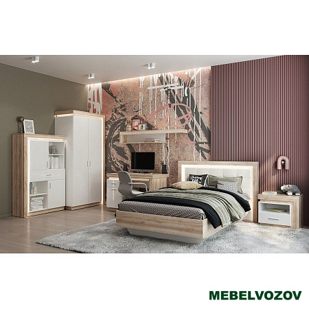 Модульная мебель для подростка Люмен. Комплект 1 детальное изображение от магазина mebelvozov.ru в Нижнем Новгороде