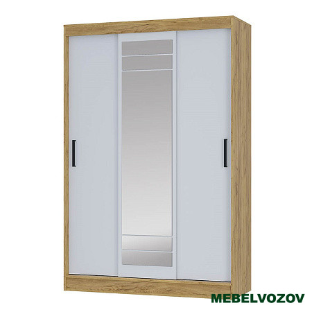 Шкаф-купе "Тео" ШКК-02  (крафт/ белый) от компании Мебельвозов в Нижнем Новгороде