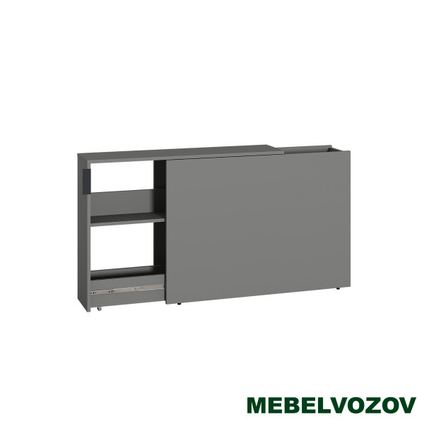 Марвэл Тумба выкатная 16.159 (Темно - серый U2601) детальное изображение от магазина mebelvozov.ru в Нижнем Новгороде