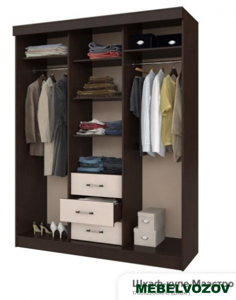 Шкаф-купе «Маэстро» на 1700 от компании Мебельвозов в Нижнем Новгороде