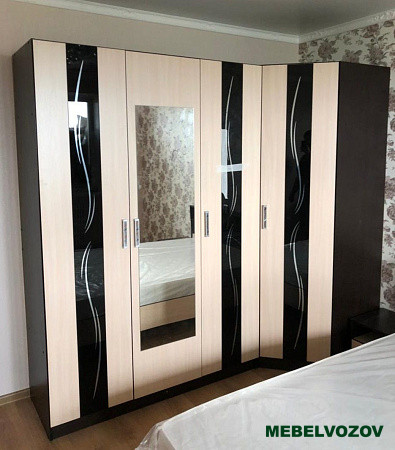 Шкаф угловой Эрика от компании Мебельвозов в Нижнем Новгороде