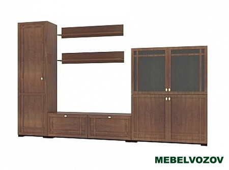 Шкаф МЦН Sherlock 2 Орех шоколадный фото от Мебельвозов в Нижнем Новгороде