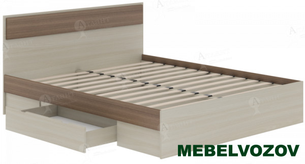Кровать полутороспальная Next 72 с ящиком и ортопедическим основанием от магазина Мебельвозов в Нижнем Новгороде
