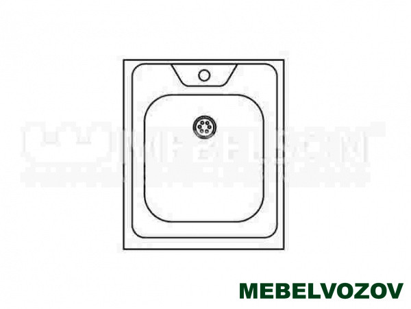 Фото мойка накладная std500.600-5c бергамо элемента от сайта Мебельвозов в Нижнем Новгороде