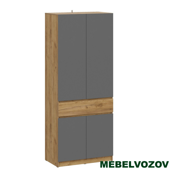 Шкаф двухстворчатый с ящиком "Авиньон" от компании Мебельвозов в Нижнем Новгороде
