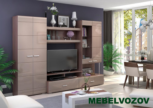 Гостиная Вегас-1 (ясень шимо/кофе с молоком) от интернет магазина Mebelvozov в Нижнем Новгороде