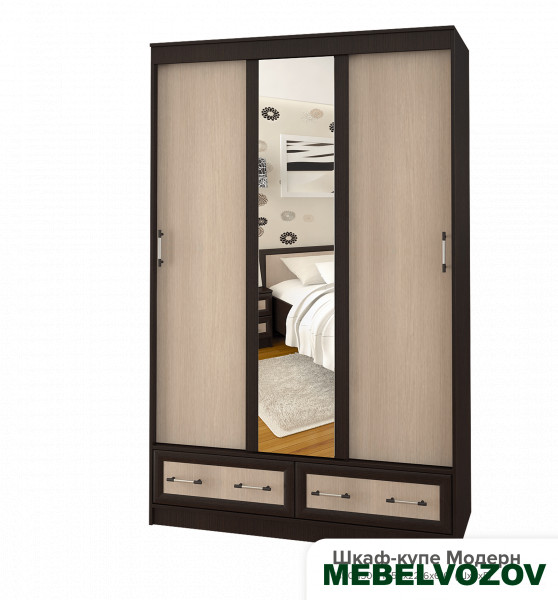 Шкаф-купе "Модерн" 1,65м  от компании Мебельвозов в Нижнем Новгороде