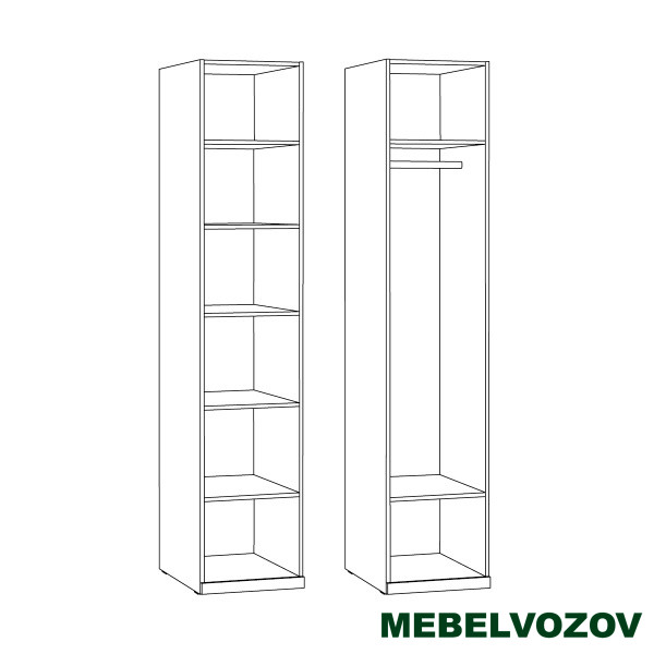 Амьен Шкаф-пенал 16.309.01 от компании Мебельвозов в Нижнем Новгороде