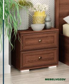 Тумба прикроватная РТ-20 Ричард (орех донской) от магазина Мебельвозов в Нижнем Новгороде