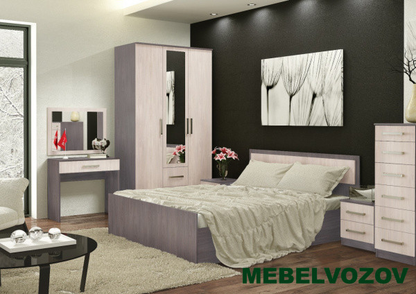 Комод 400 "Фиеста" Ясень