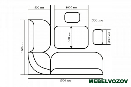 Кухонный уголок Орхидея коллекция Автор от магазина Мебельвозов в Нижнем Новгороде