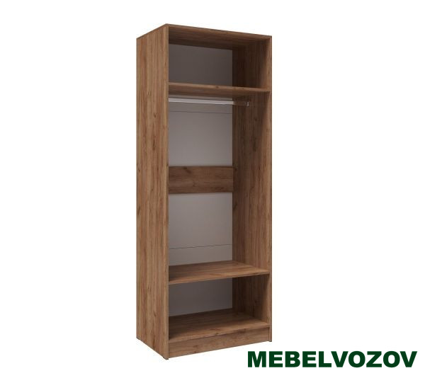 Шкаф Вегас 800 дуб крафт табачный/дуб крафт белый от компании Мебельвозов в Нижнем Новгороде