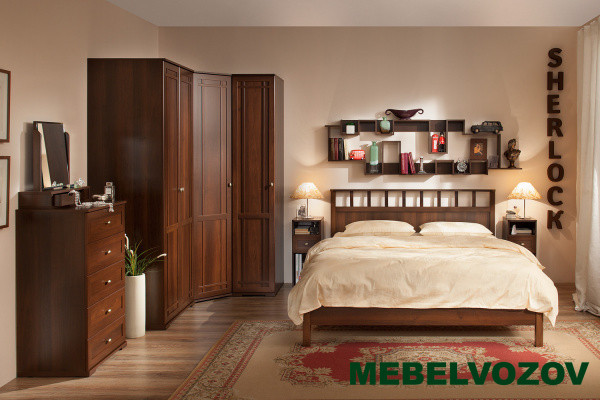 Комод Sherlock 6  (Орех Шоколадный)
