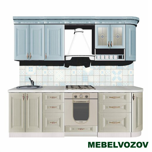 Модульная кухня Кантри 2520 от магазина Мебельвозов в Нижнем Новгороде