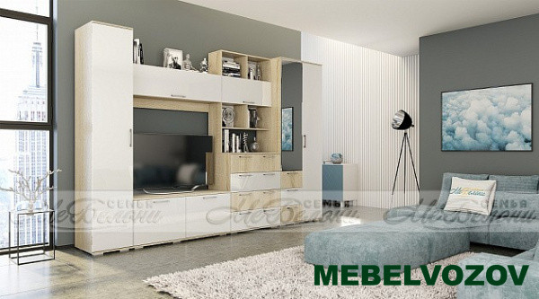Модульная гостиная Белладжио. Комплект 2 от Mebelvozov в Нижнем Новгороде